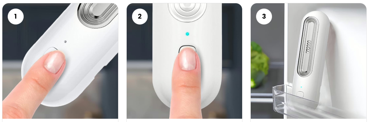 Ozoori Fridge Deodoriser usage
