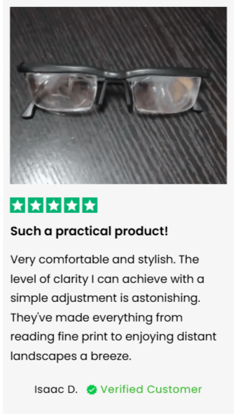 Vi-Shift Glasses Customer Reviews