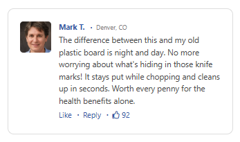 ChopWell Cutting Board customer reviews