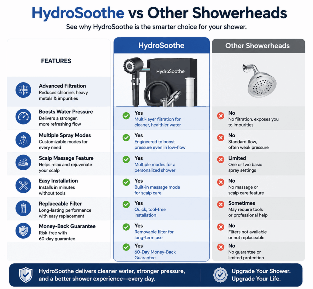 HydroSoothe Comparison