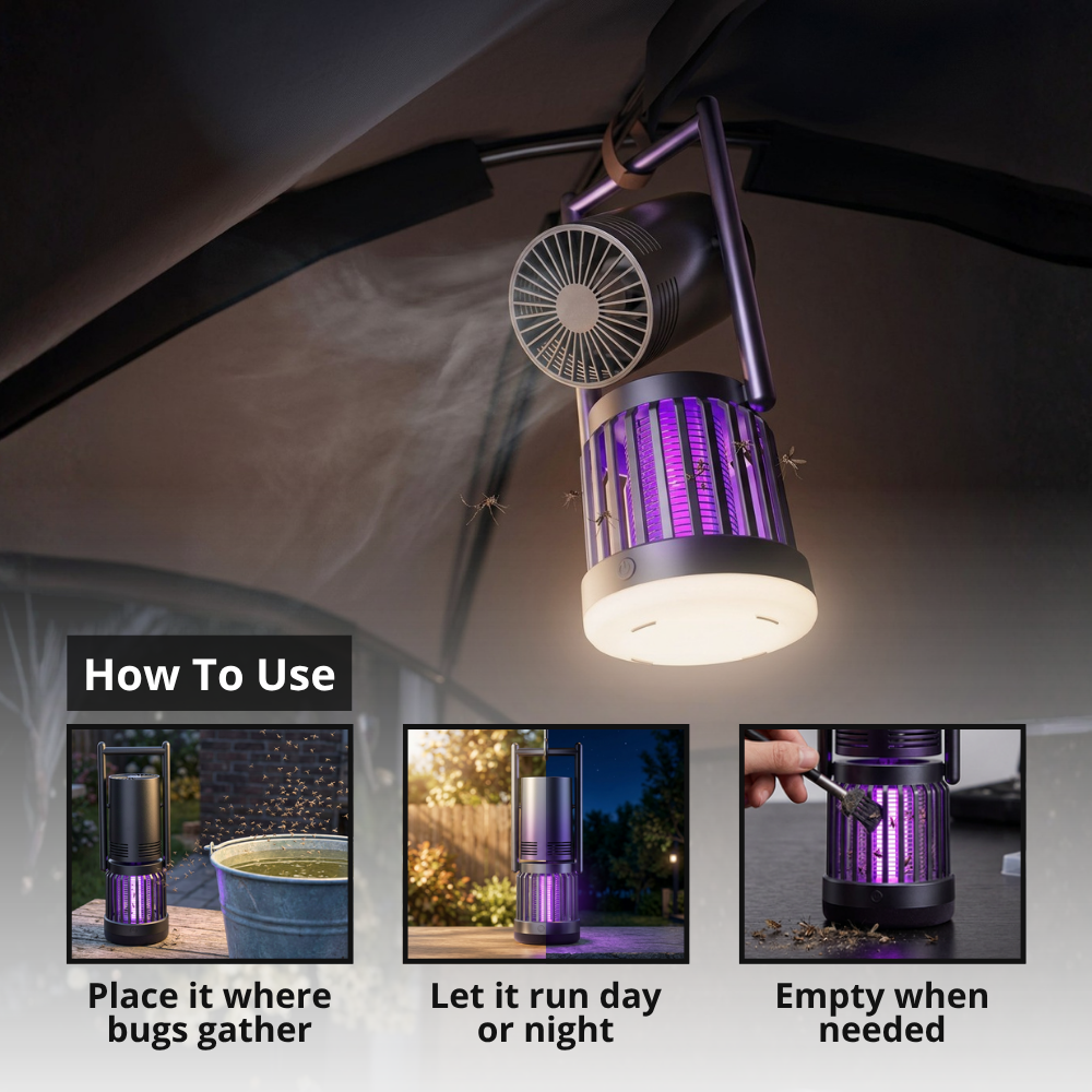 Lumix Bug Zapper Usage