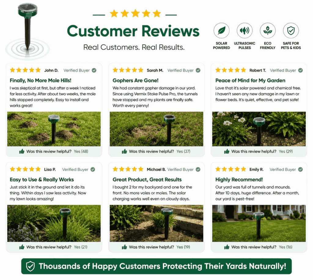 Vermix Stake Pulse Pro Pest Repeller Cust Reviews